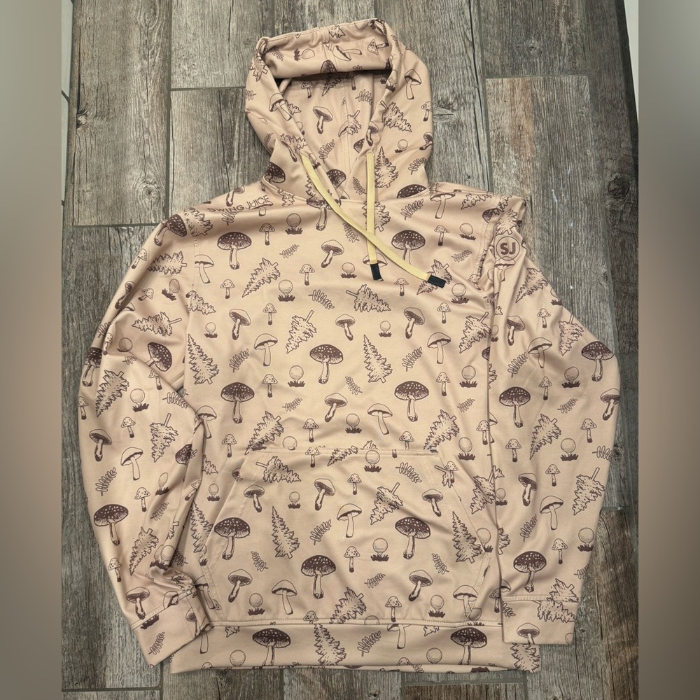 GOLF MUSHROOMS MEN'S PERFORMANCE HOODIE